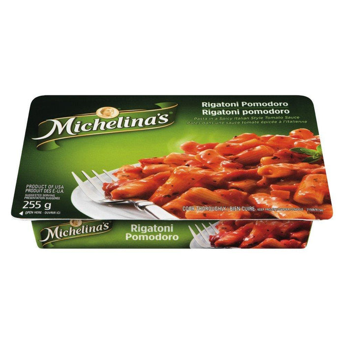 MICHELINA'S RIGATONI POMODORO DÎNER SURGELÉ ITALIEN 255 G