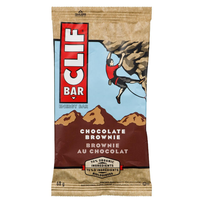 CLIF BAR ENERGY BAR CHOCOLATE BROWNIE 68 G