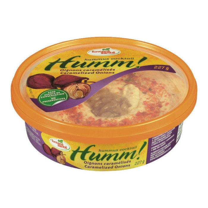 FONTAINE SANTɉ COCKTAIL HOUMOUS OIGNONS CARAMÉLISÉS 227 G