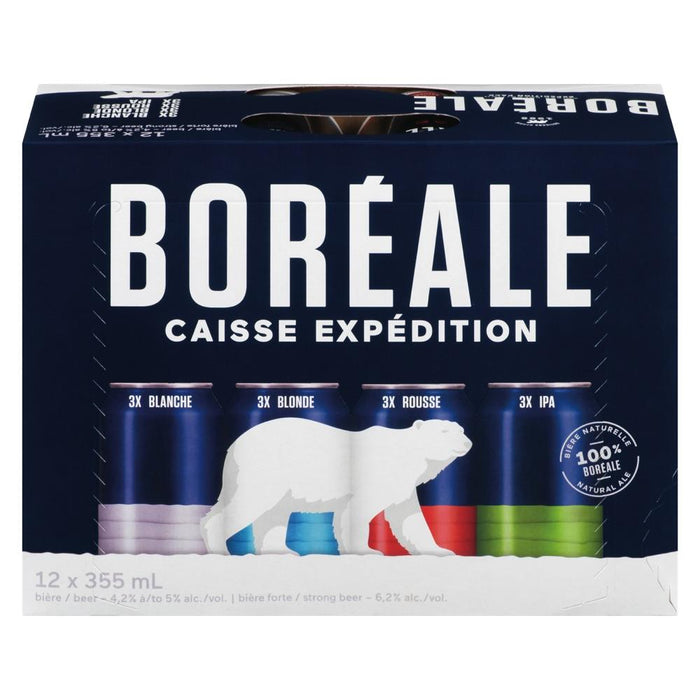 BOREALE, PACK EXPÉDITION, 12 X 355 ML