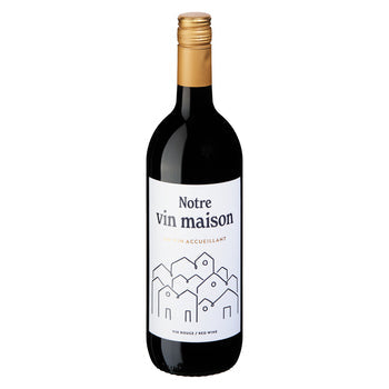 NOTRE VIN MAISON CANADA RED WINE, 1
LITRE