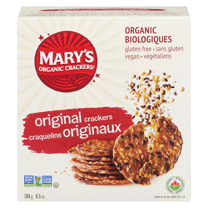MARY'S CRACKERS BIO ORIGINAUX 184G