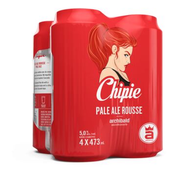 ARCHIBALD, CHIPIE 5% 4X475ML