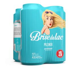 ARCHIBALD, BRISE DU LAC 4.8% 4X475ML