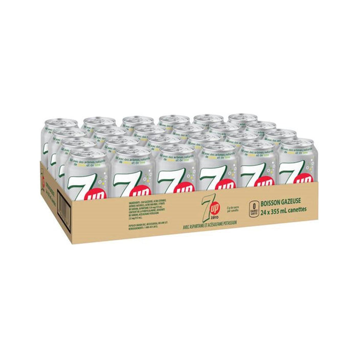 7-UP ZERO 24 x 355 ML