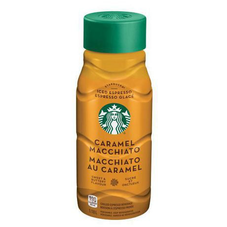 STARBUCKS, EXPRESSO GLACÉ CARAMEL MACCHIATO, 1,18 L