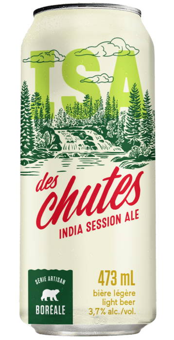 BOREALE, INDE SESSION ALE DES CHUTES 3,7%, 473 ML