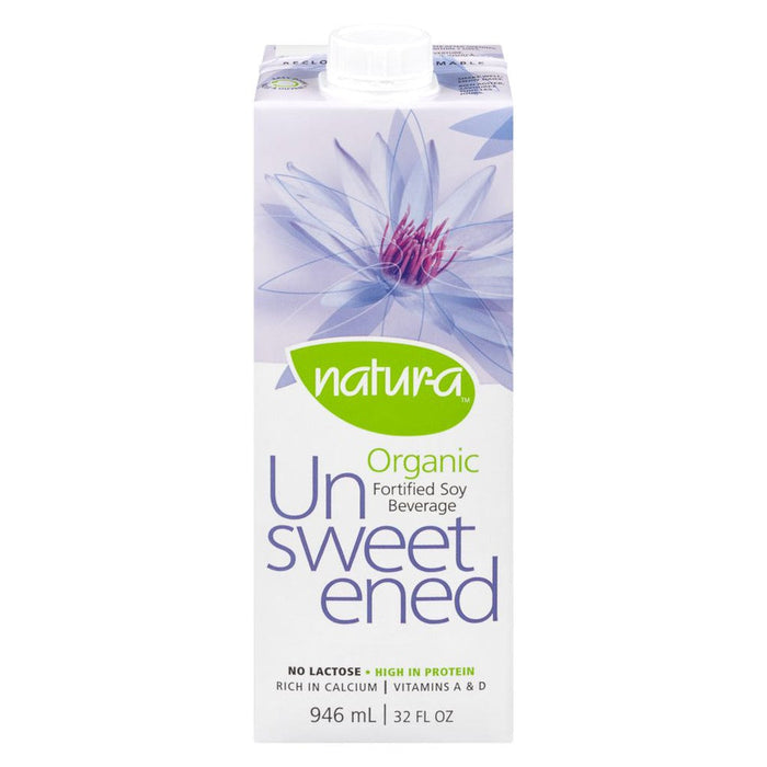NATURA, BOISSON AU SOYA NON SUCRÉ, 946 ML
