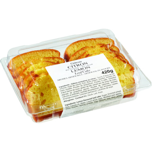 GÂTEAU AU CITRON PRÉTRANCHÉ MAISON ISABELLE 420G
