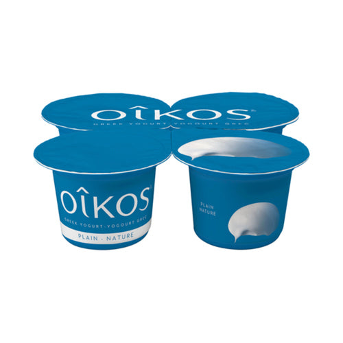 OIKOS YOGURT 4 x 100 G - PLAIN NATURE