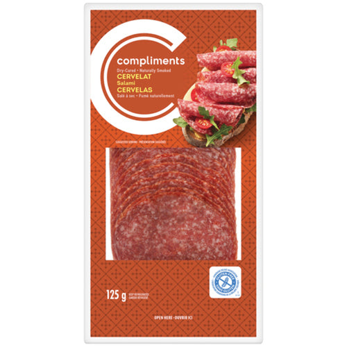 SALAMI CERVELAS COMPLIMENTS 125G