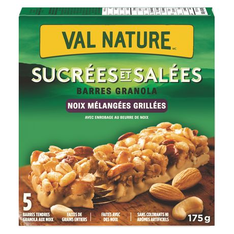 NATURE VALLEY, MÉLANGE DE NOIX RÔTIES, PAQUET DE 5 175G