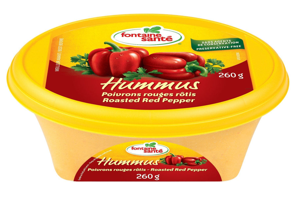FONTAINE SANTE HOUMUS POIVRON ROUGE RÔTI 260 G