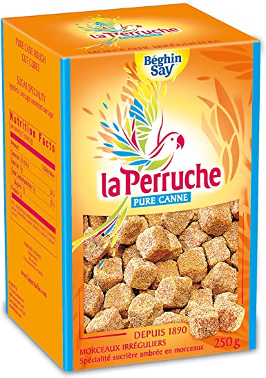 LA PERRUCHE CUBES DE CANNE À SUCRE 250G