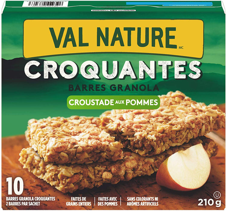 NATURE VALLEY, APPLE CRISP, 10 PACK 210G