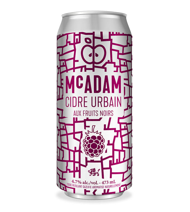 MCADAM URBAN CIDER DARK FUITS, 4.7%, 473 ML