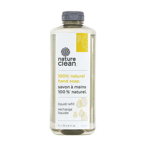 NATURE CLEAN, SAVON FRAHAND AGRUMES 100% NATUREL 1L