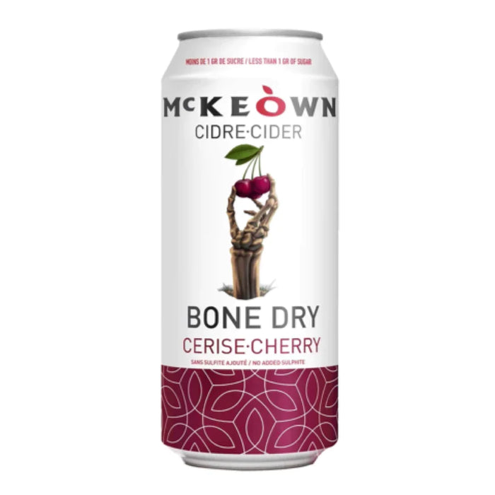 MCKEOWN BONE DRY CHERRY CIDER, 5.7%, 473 ML