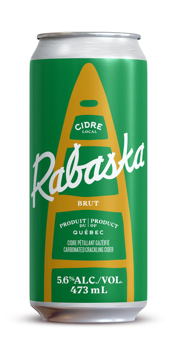 RABASKA, BRUT APPLE CIDER 5.6%, 473 ML