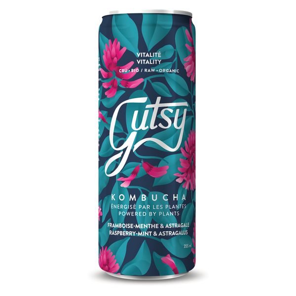 GUTSY KOMBUCHA, VITALITÉ BIO, 355ML
