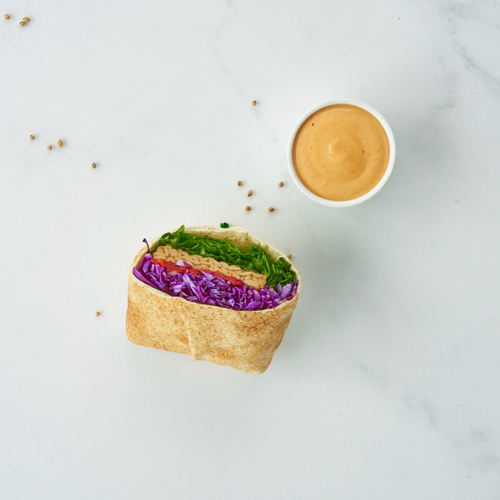 AUX VIVRES WRAP TEMPEH BBQ (1 UNIT)