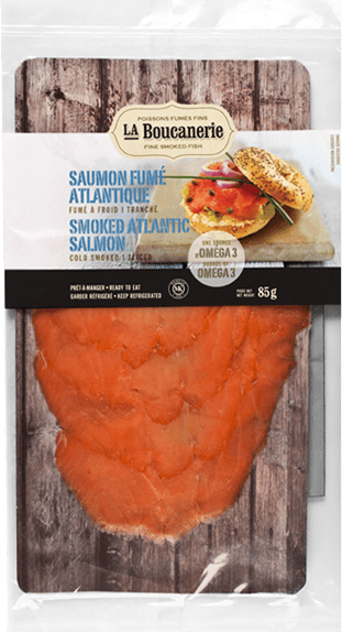 LA BOUCANERIE SAUMON FUMÉ ATLANTIQUE 85 G