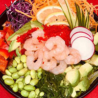 POKE BOWL DE CREVETTES CUITES