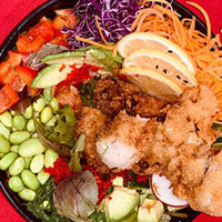 BOL POKE AU POULET FRIT