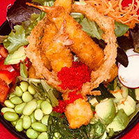 POKE BOL CREVETTES TEMPURA