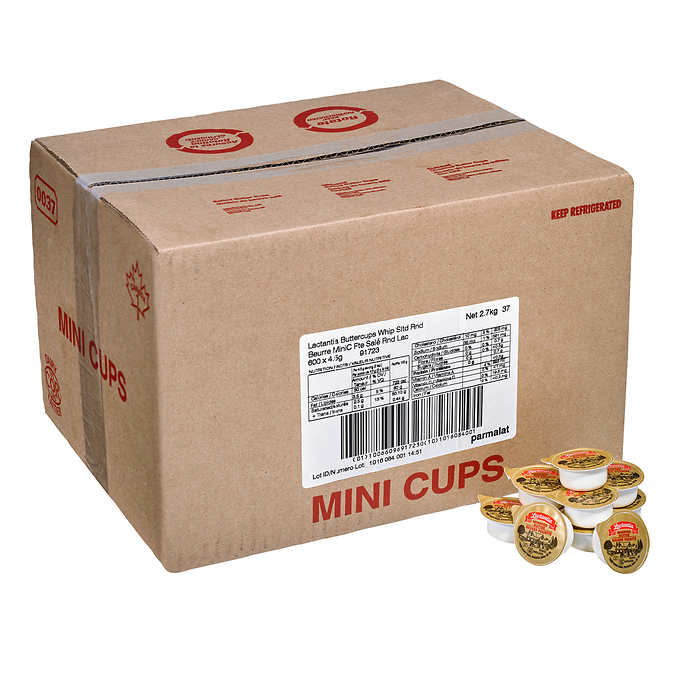 LACTANTIA, COUPES À BEURRE, 600x4.5G