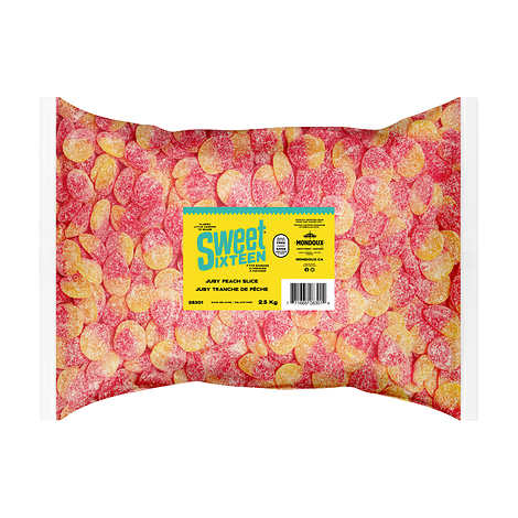 TRANCHES DE PÊCHE MONDOUX, 2,5KG
