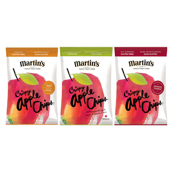 MARTIN'S, CHIPS DE POMMES CROUSTILLANTS, 15 X 22 G