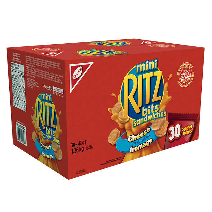 SANDWICHS CHRISTIE MINI RITZ BITS, 30 x 42G