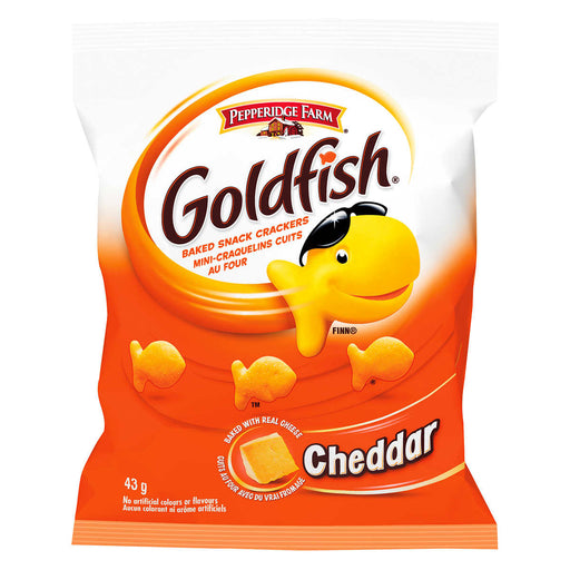 PEPPERIDGE FARM, GOLDFISH BAKED SNACK CRACKERS, 43 G