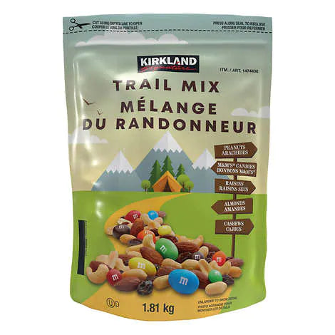 MÉLANGE RANDONNÉE SIGNATURE KIRKLAND, 1,81 KG