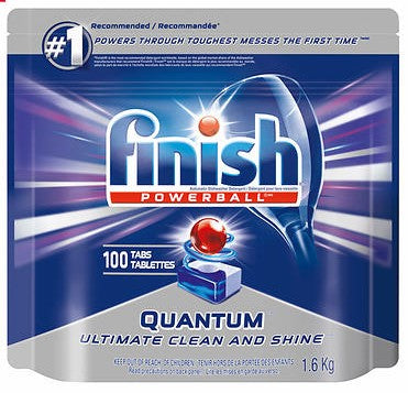 DÉTERGENT À VAISSELLE FINISH QUANTUM 100 UN