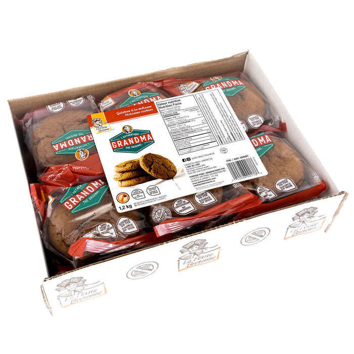 GRANDMA, LES BISCUITS À LA MÉLASSE ORIGINALS, 12 X 100 G
