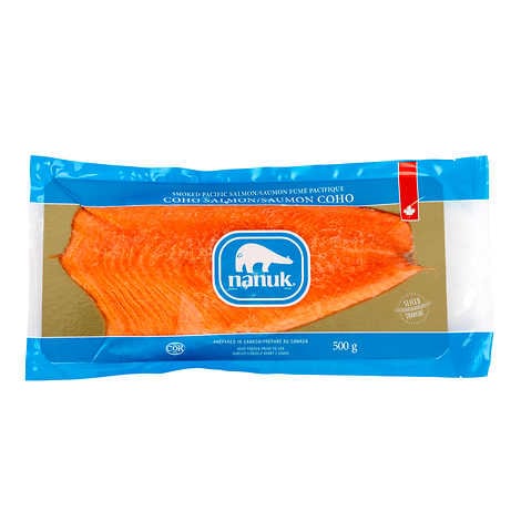 NANUK SAUMON FUMÉ COHO, 500G