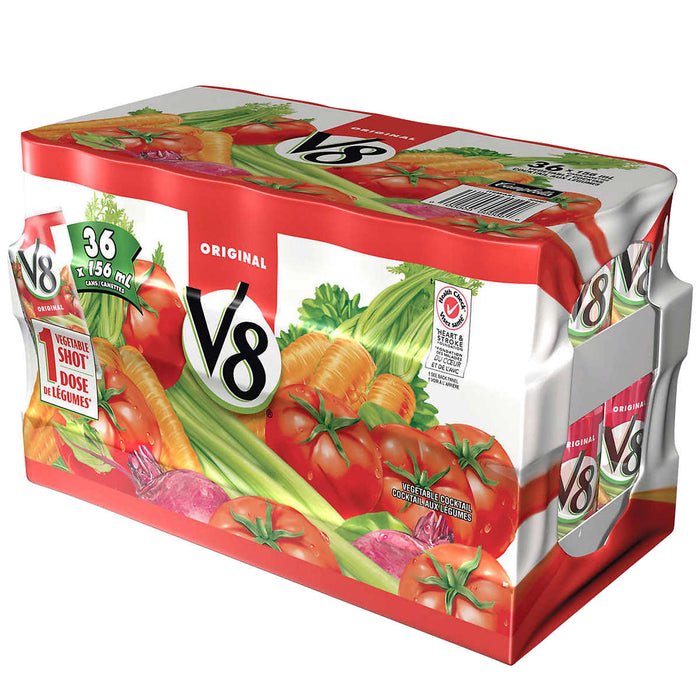 V8 COCKTAIL DE LÉGUMES ORIGINAL, 36 X 156 ML