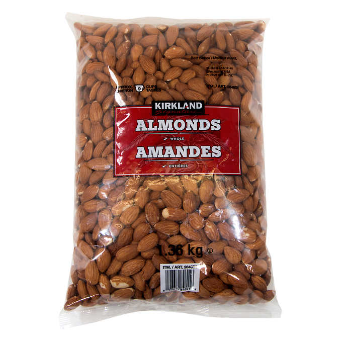 AMANDES SIGNATURE KIRKLAND, 1,36KG (3LB)