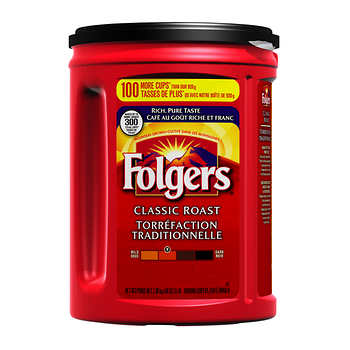 FOLGERS CAFÉ MOULU TORRÉFIÉ CLASSIQUE 1.36KG