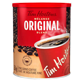 TIM HORTONS MÉLANGE ORIGINAL CAFÉ À MOULURE FINE 1,36 KG