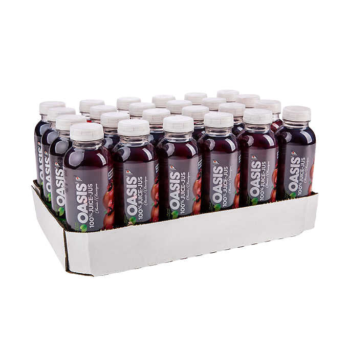 JUS DE POMME RAISIN OASIS, 24 X 300ML