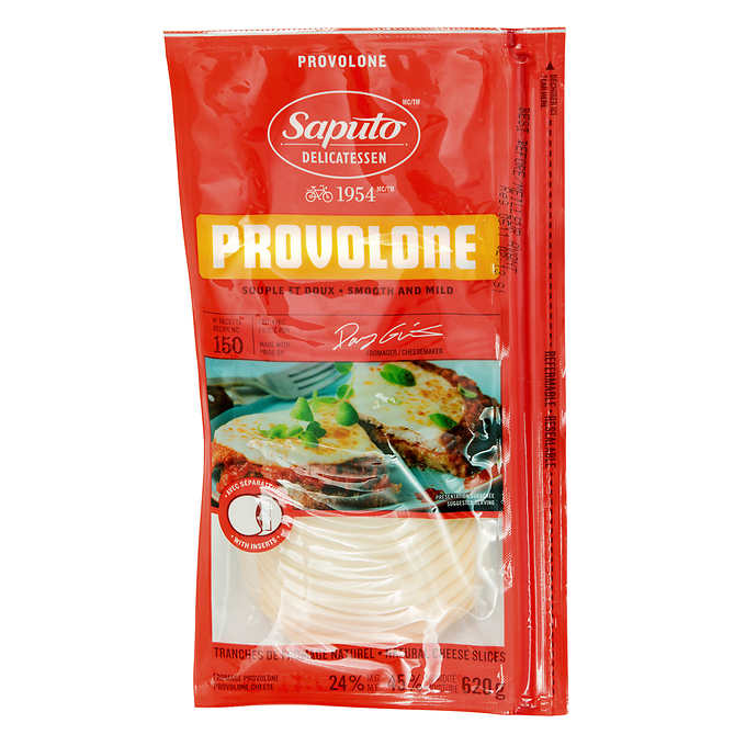 SAPUTO CHEESE PROVOLONE SLICES, 620G