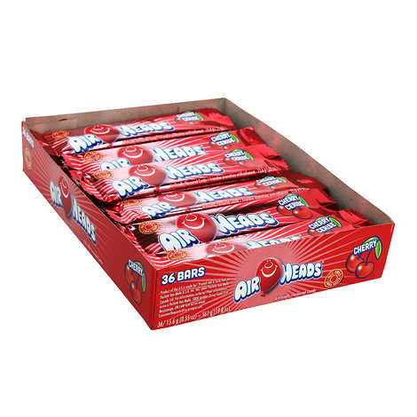 AIRHEADS CHERRY CANDY, 36 × 15.6G