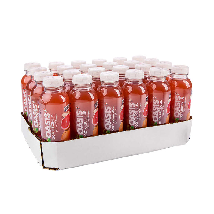 JUS D'ÉCLARATION DE PAMPLEMOUSSE OASIS RUBY, 24 X 300ML