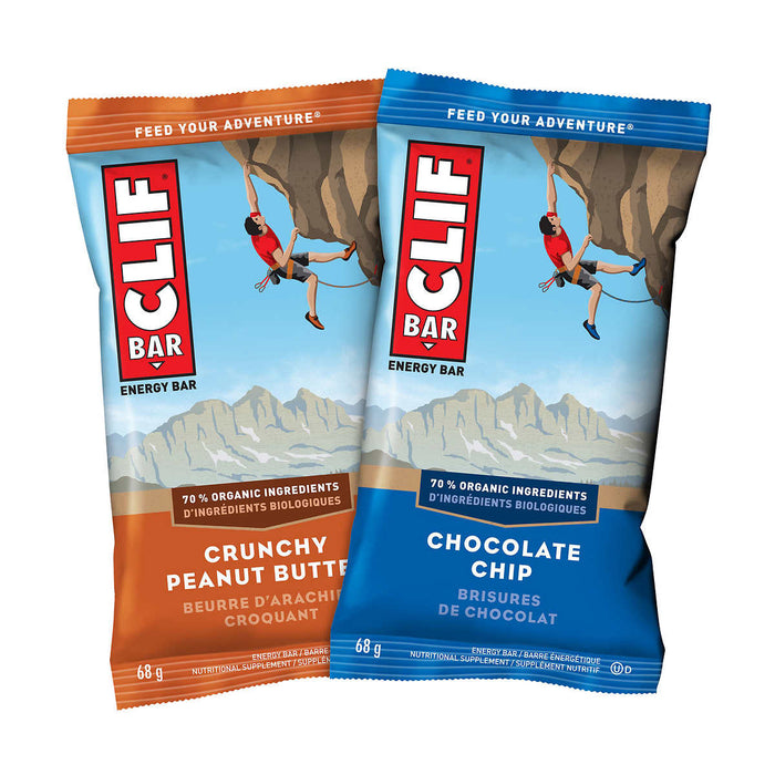 CLIF BAR VARIÉTÉ PACK, 22 X 68 G