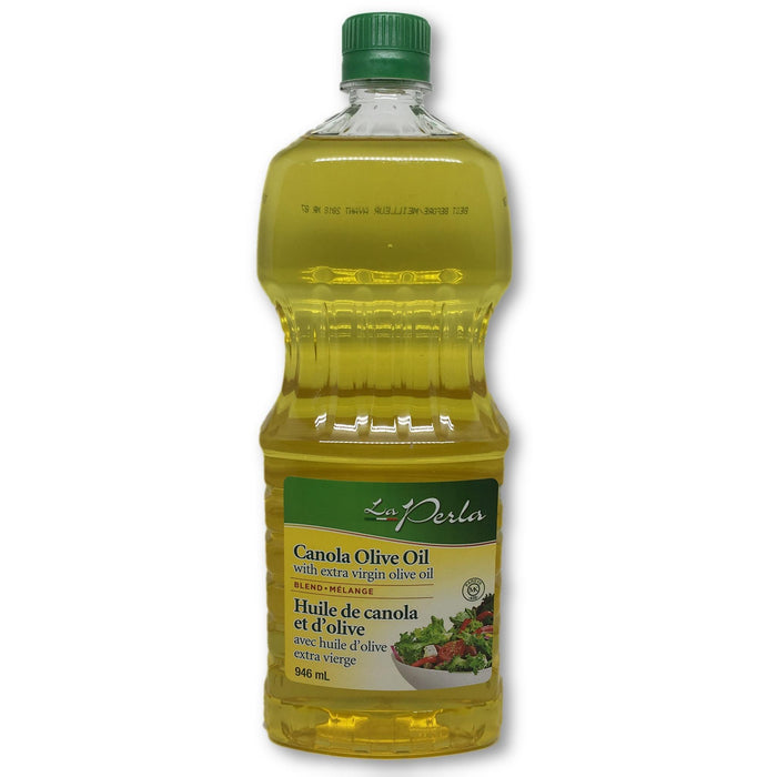 LA PERLA HUILE DE CANOLA ET D'OLIVE 946 ML