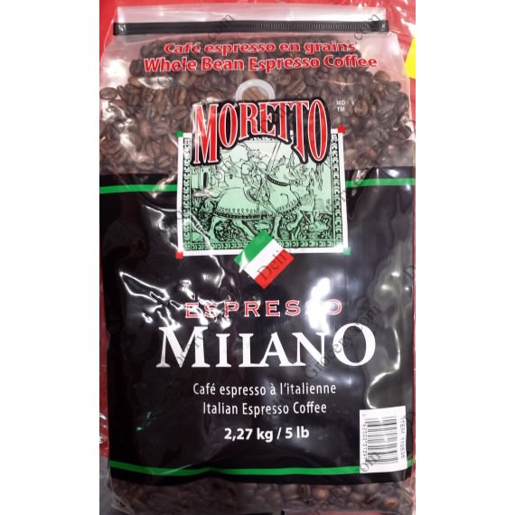MORETTO CAFE ESPRESSO MILANO, 2.27KG