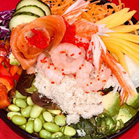 POKE BOL AUX FRUITS DE MER